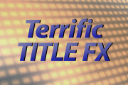 Text title effect example 3 from 3D Six-Pack video transition plugin